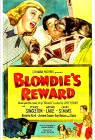 Arthur Lake, Marjorie Ann Mutchie, Larry Simms, and Penny Singleton in Blondie's Reward (1948)