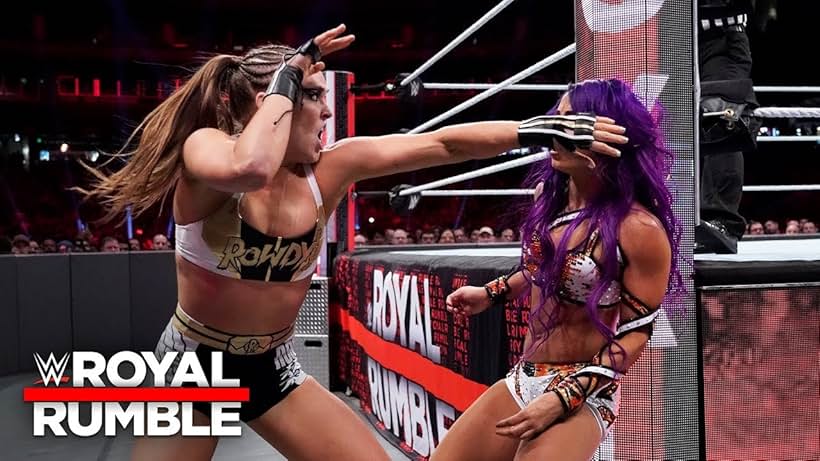 Ronda Rousey and Mercedes Varnado in WWE Royal Rumble (2019)