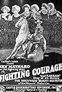 Ken Maynard and Tarzan in Fighting Courage (1925)