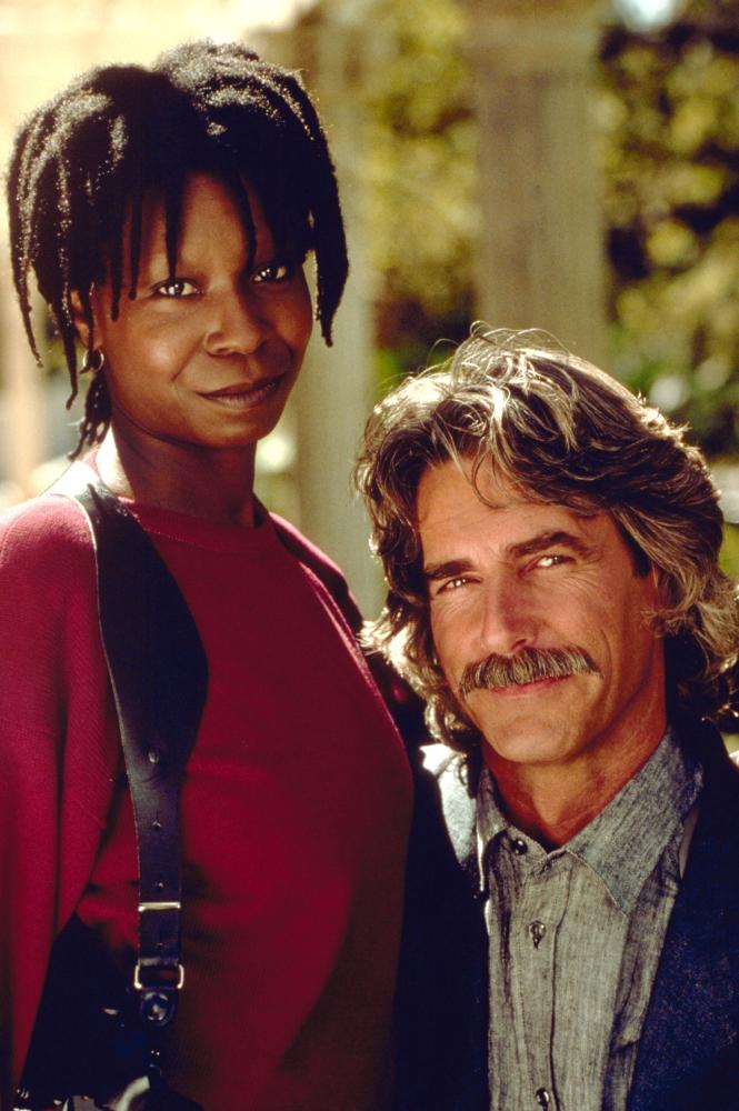 Whoopi Goldberg and Sam Elliott in Fatal Beauty (1987)