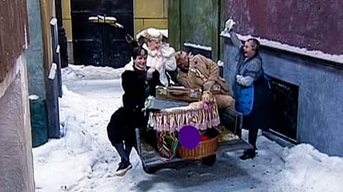 Christer Fant, Björn Kjellman, and Cecilia Ljung in Flytten (1997)