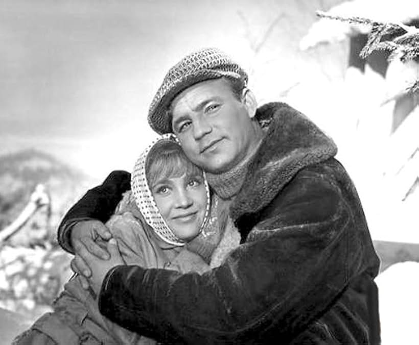 Nikolay Rybnikov and Nadezhda Rumyantseva in The Girls (1962)