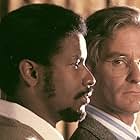 Kevin Kline and Denzel Washington in Cry Freedom (1987)