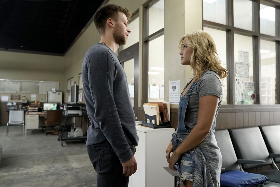 Olivia Holt and Carl Lundstedt in Cloak & Dagger (2018)