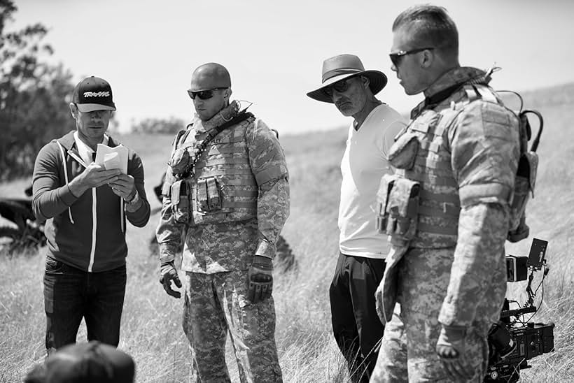 Alex Ranarivelo, Michael King, Reuben Steinberg, and Michael Roark in Bennett's War (2019)