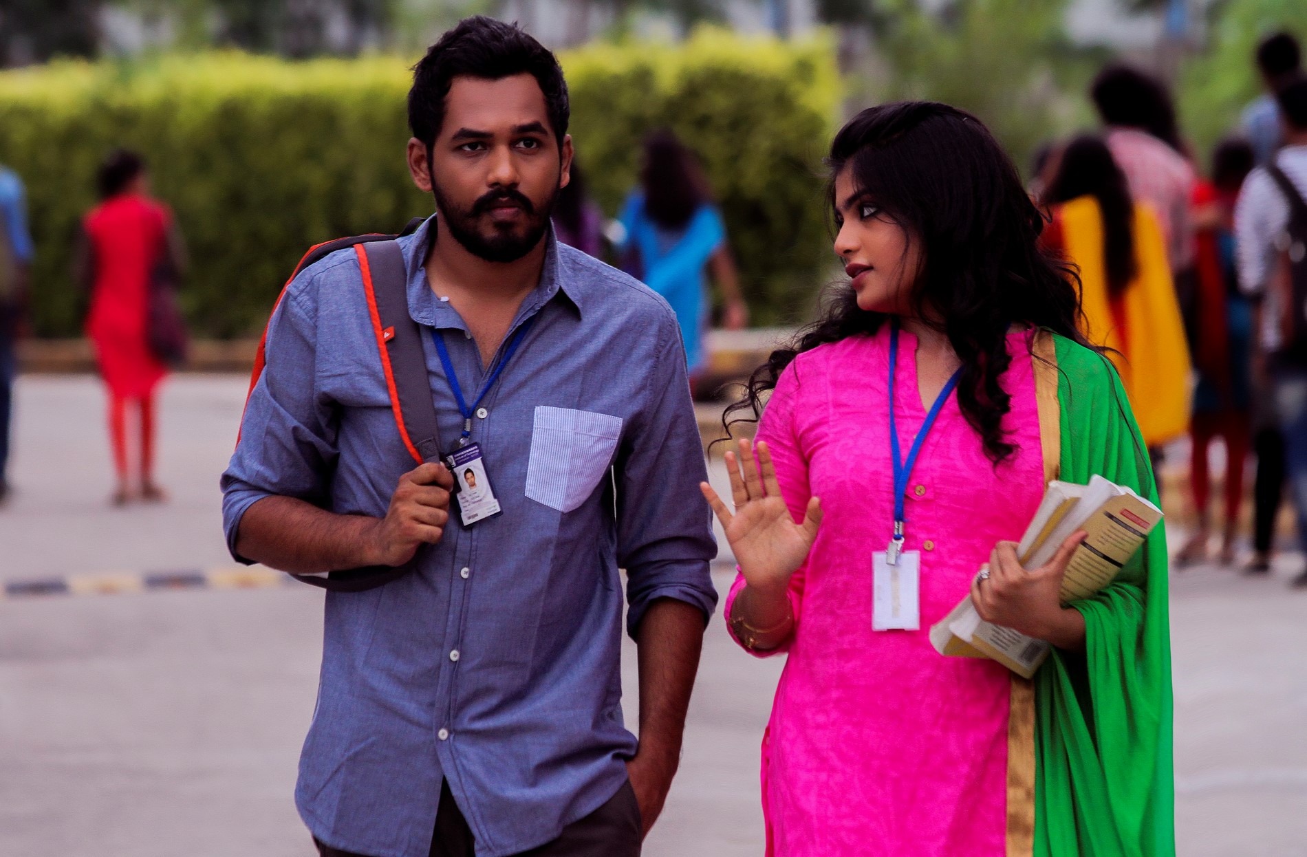 Hiphop Tamizha Adhi and Aathmika in Meesaya murukku (2017)