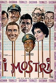 Lando Buzzanca, Marino Masé, Marisa Merlini, and Ugo Tognazzi in The Monsters (1963)