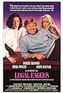 Daryl Hannah, Robert Redford, and Debra Winger in Legal Eagles (1986)