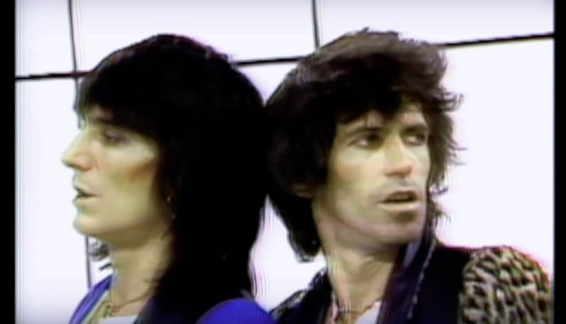 Keith Richards, Ronnie Wood, and The Rolling Stones