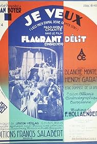 Charles Dechamps, Henri Garat, and Blanche Montel in Flagrant délit (1931)