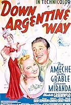 Carmen Miranda, Don Ameche, and Betty Grable in Down Argentine Way (1940)