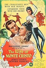 Lenore Aubert and John Loder in The Wife of Monte Cristo (1946)