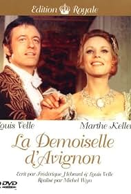 Marthe Keller and Louis Velle in La demoiselle d'Avignon (1972)