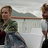 Dean O'Gorman and Ashleigh Cummings in Pork Pie (2017)