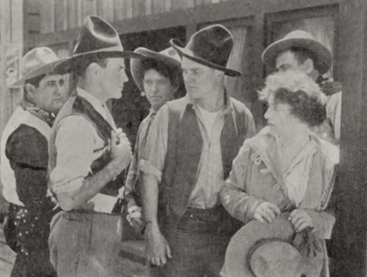 Helen Holmes, Paul Hurst, and J.P. McGowan in Whispering Smith (1916)