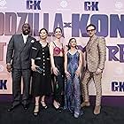 Rebecca Hall, Kaylee Hottle, Dan Stevens, Fala Chen, and Brian Tyree Henry at an event for Godzilla x Kong: The New Empire (2024)