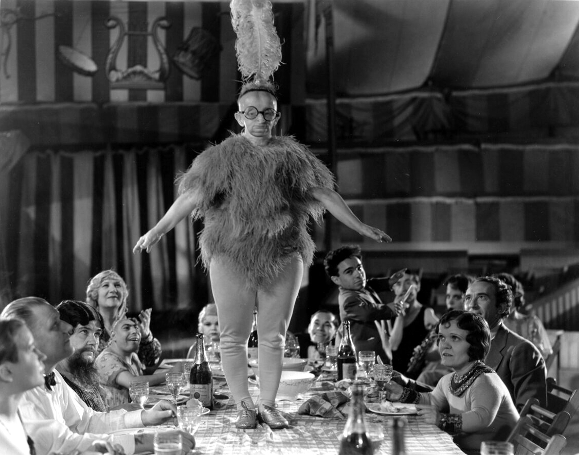 Roscoe Ates, Rose Dione, Daisy Earles, Johnny Eck, Koo Koo, Peter Robinson, Olga Roderick, and Schlitze in Freaks (1932)