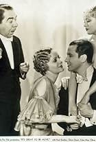 Gloria Stuart, Joan Marsh, Herbert Mundin, and Raul Roulien in It's Great to Be Alive (1933)