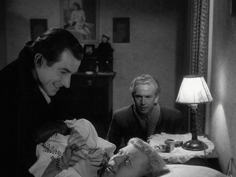 Irma Christenson, Curt Masreliez, and Stig Olin in Prigione (1949)