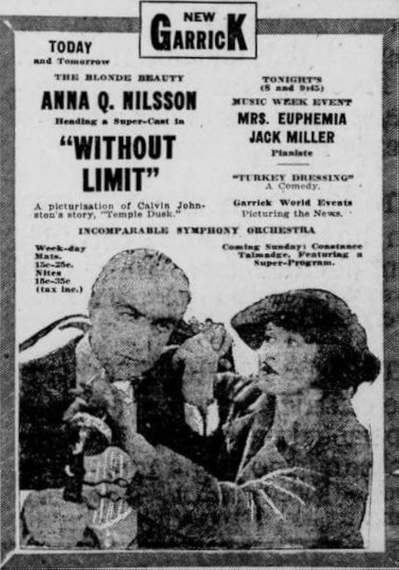 Charles Lane and Anna Q. Nilsson in Without Limit (1921)