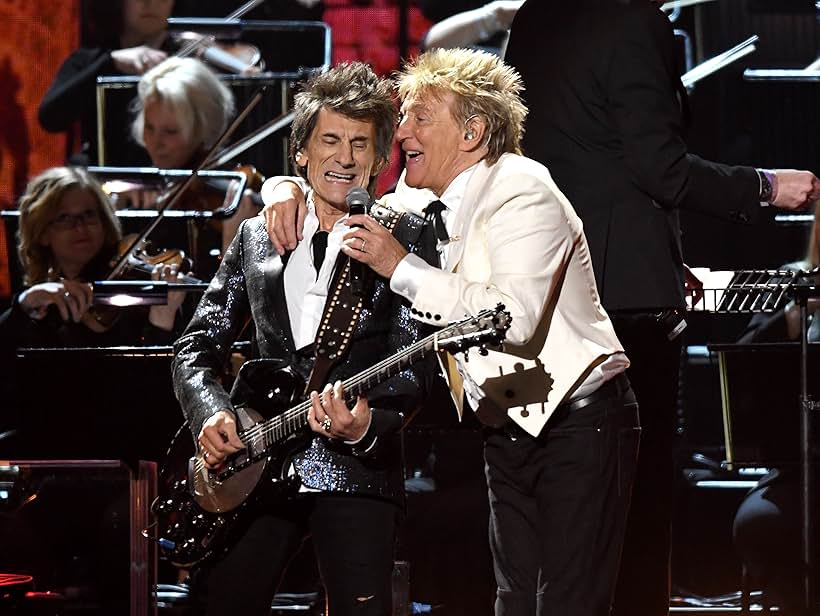 Rod Stewart and Ronnie Wood