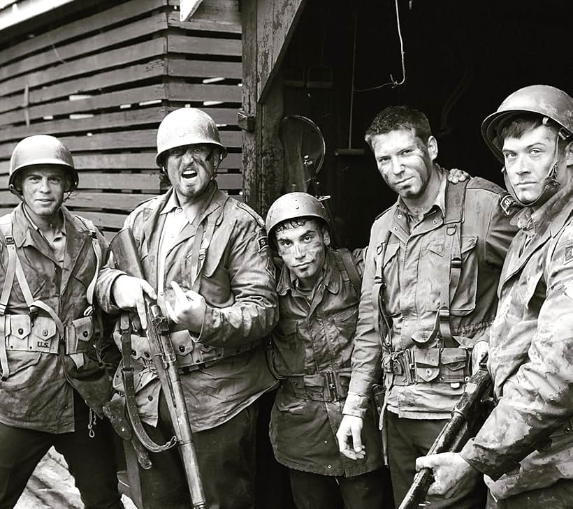 Weston Cage, Sam Gipson, Kellan Rhude, Isaac Cruz, and Jesse Kove in D-Day: Battle of Omaha Beach (2019)