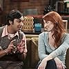 Kunal Nayyar and Laura Spencer in The Big Bang Theory (2007)