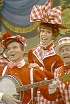 Carol Burnett, Mickey Rooney, John Davidson, and Vicki Lawrence in The Carol Burnett Show (1967)