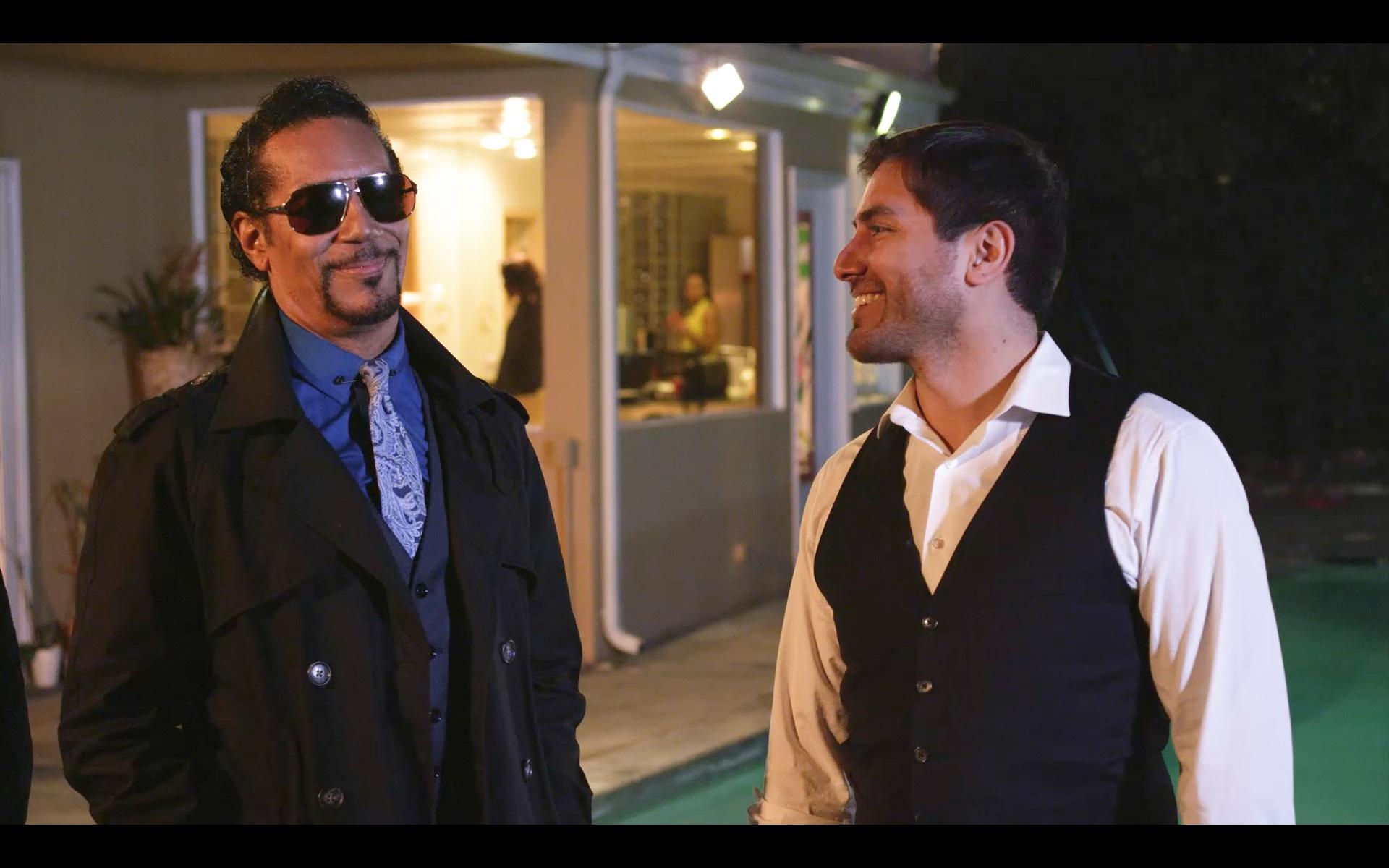 Antonio McKay and Monte Bezell in Sangre Negra... Black Blood (2021)