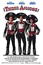 Steve Martin, Chevy Chase, and Martin Short in Three Amigos! (1986)