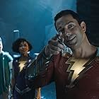 Meagan Good, Zachary Levi, Grace Caroline Currey, Jovan Armand, and Ross Butler in Shazam! Fury of the Gods (2023)