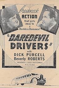 Dick Purcell and Beverly Roberts in The Daredevil Drivers (1938)