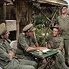 John Clegg, Windsor Davies, Donald Hewlett, and Michael Knowles in It Ain't Half Hot Mum (1974)