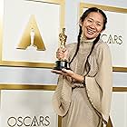 Chloé Zhao at an event for The Oscars (2021)