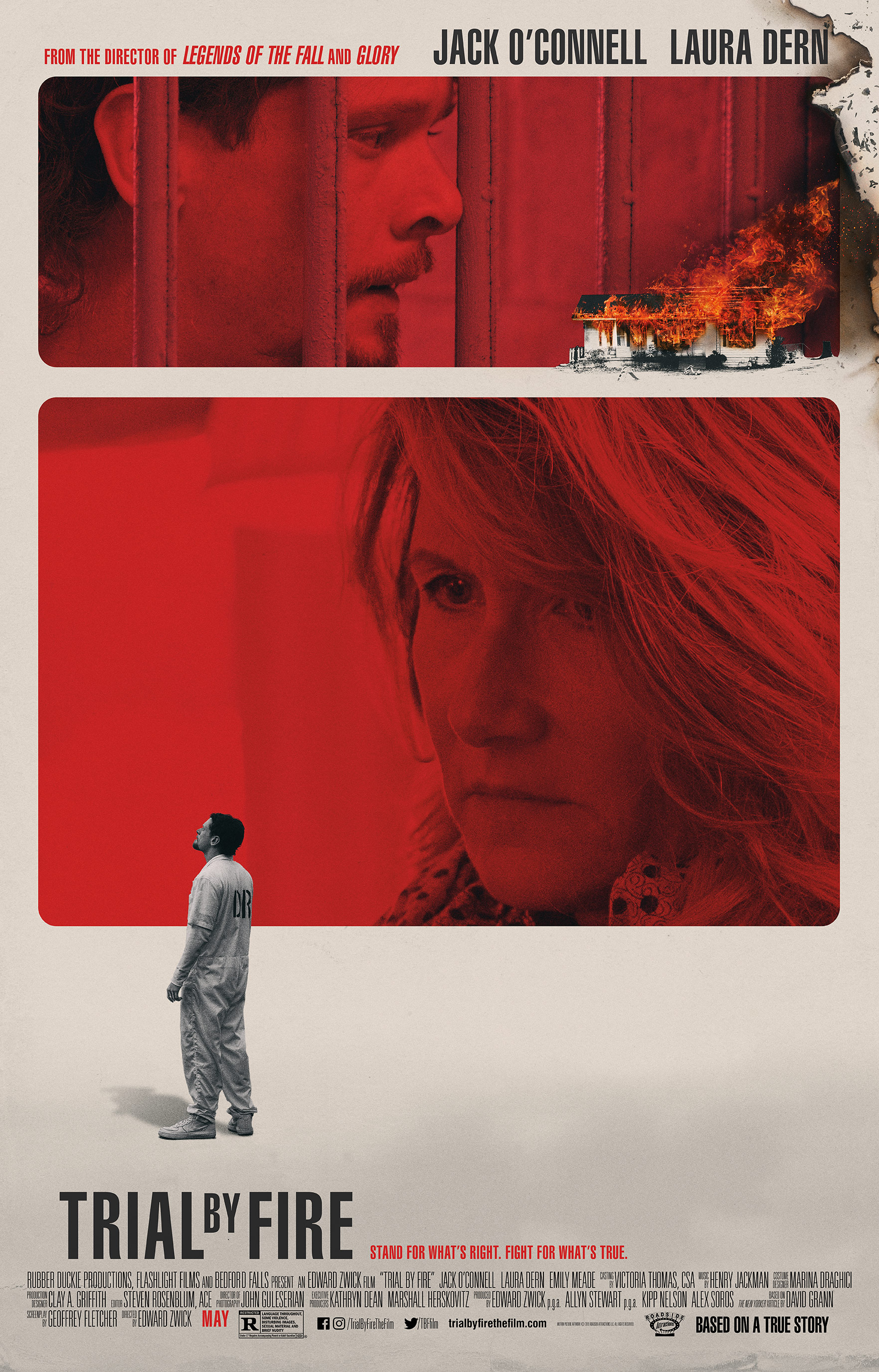 Laura Dern and Jack O'Connell in Trial by Fire (2018)