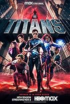 Franka Potente, Jay Lycurgo, Anna Diop, Ryan Potter, Brenton Thwaites, Joshua Orpin, and Teagan Croft in Titans (2018)