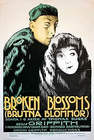 Lillian Gish and Richard Barthelmess in Broken Blossoms (1919)