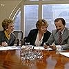 Peter Bowles, Elizabeth Counsell, and Penelope Keith in Executive Stress (1986)