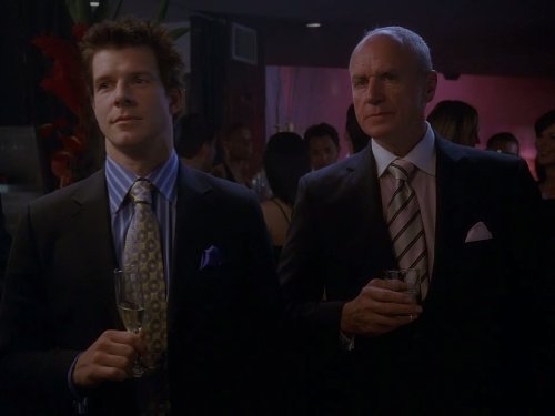 Alan Dale and Eric Mabius in Ugly Betty (2006)