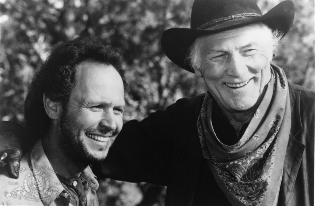 Billy Crystal and Jack Palance in City Slickers (1991)