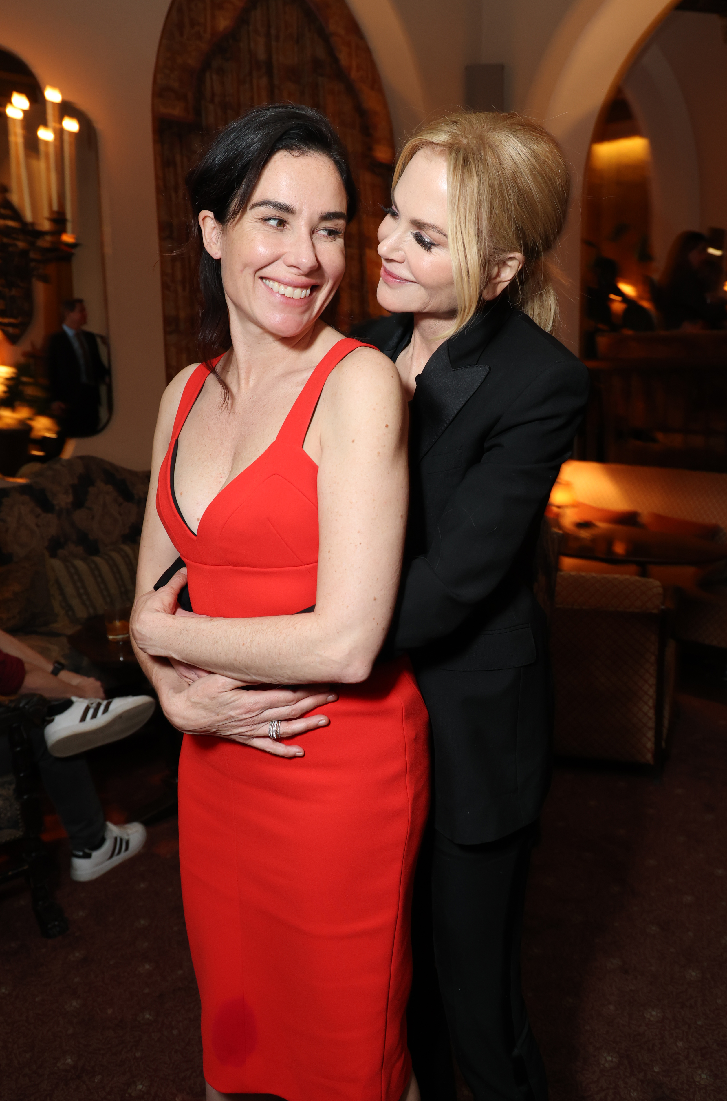 Nicole Kidman and Halina Reijn at an event for Babygirl (2024)