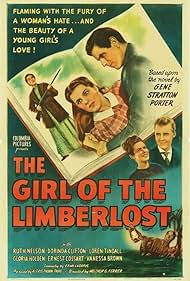 Vanessa Brown, Dorinda Clifton, Ruth Nelson, and Loren Tindall in The Girl of the Limberlost (1945)