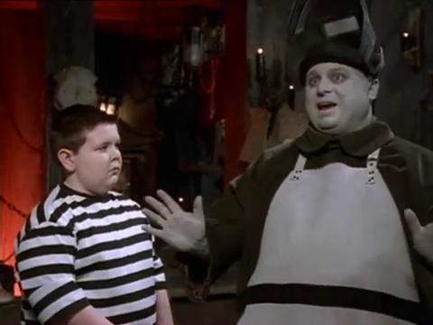 Michael Roberds and Brody Smith in The New Addams Family (1998)