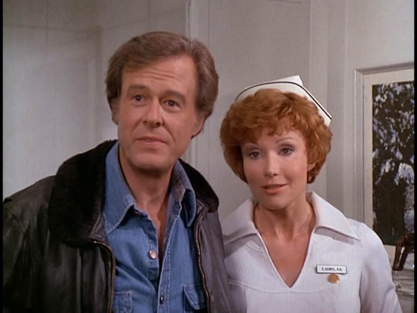 Robert Culp and Francine York in Flood (1976)