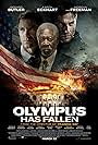 Morgan Freeman, Aaron Eckhart, and Gerard Butler in Olympus Has Fallen (2013)