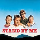 River Phoenix, Corey Feldman, Wil Wheaton, and Jerry O'Connell in Stand by Me (1986)