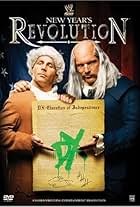 Shawn Michaels and Paul Levesque in WWE New Year's Revolution (2007)