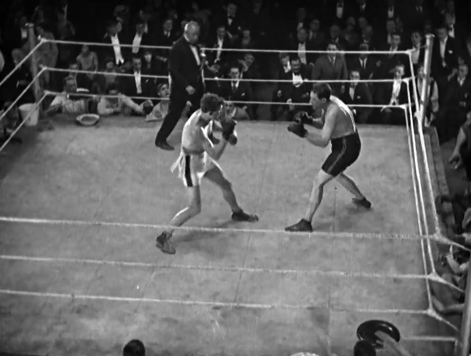 Carl Brisson, Ian Hunter, and Eugene Corri in The Ring (1927)