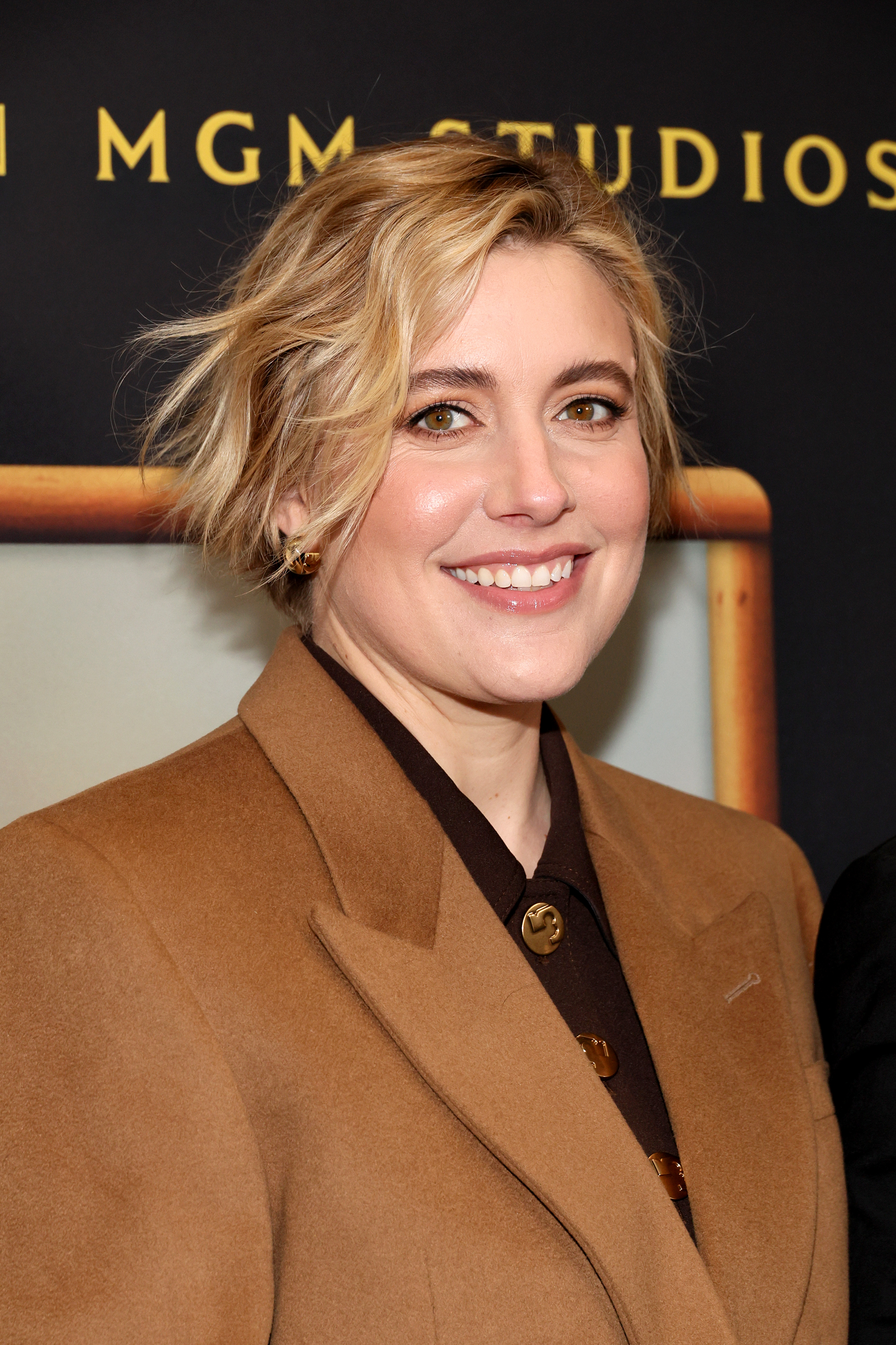 Greta Gerwig at an event for The Boys in the Boat (2023)