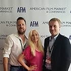 Mark Newton, Zach Brinkerhoff, and Jane Kelly at an event for A Hollow Point (2018)